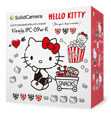 Viewla IPC-09w-K】ワイドアングル フルHD IPネットワークカメラ