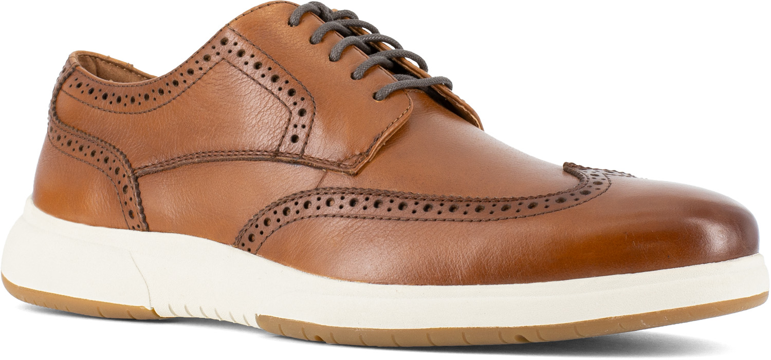 WGFS2623 Florsheim Work Flair Men's Steel Toe SD 35 Wingtip Oxford