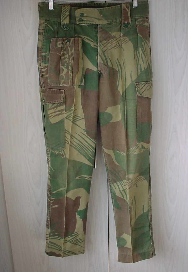 7718 Rhodesian Army camouflage trousers – SA Militaria