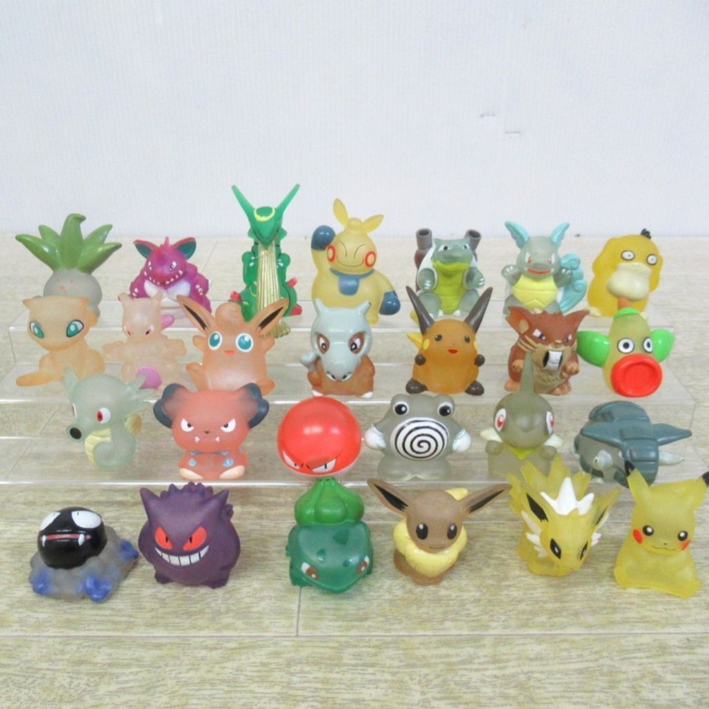 ポケモン 指人形 まとめ91体｜1996年〜2012？年 初期あり クリア14体