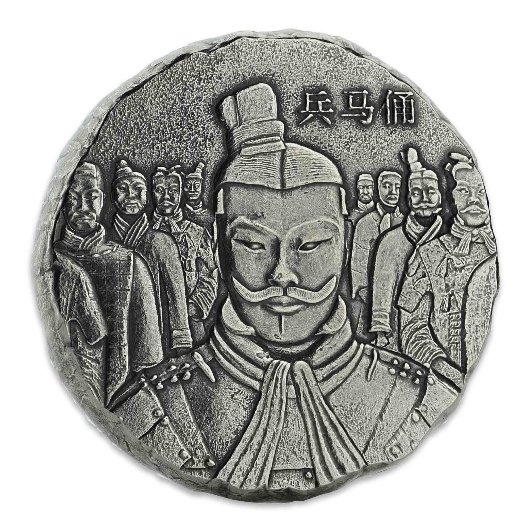 2018 Fiji Terracotta Warriors 5 oz Silver Coin Legal Tender