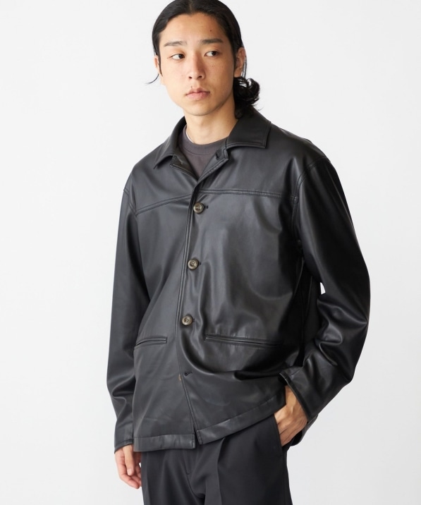 BENCH MARKING SHIRT: 合成皮革 カーコート｜ SHIPS 公式サイト