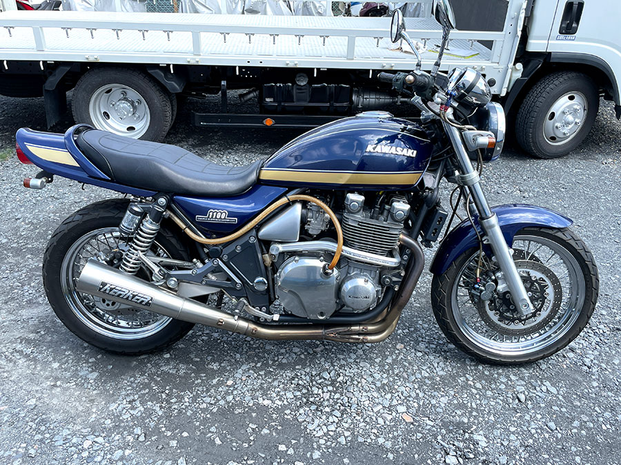 京都 中古バイク カワサキ KAWASAKI ZEPHYR1100RS – 京都のバイク