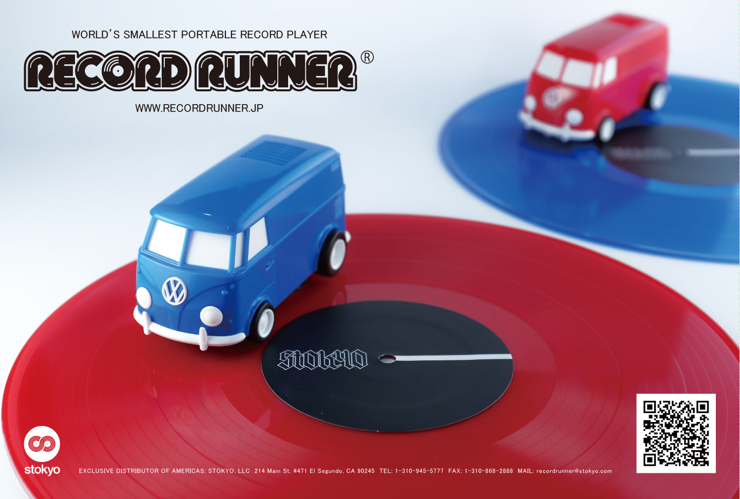 RECORD RUNNER® - Royal Blue – STOKYO