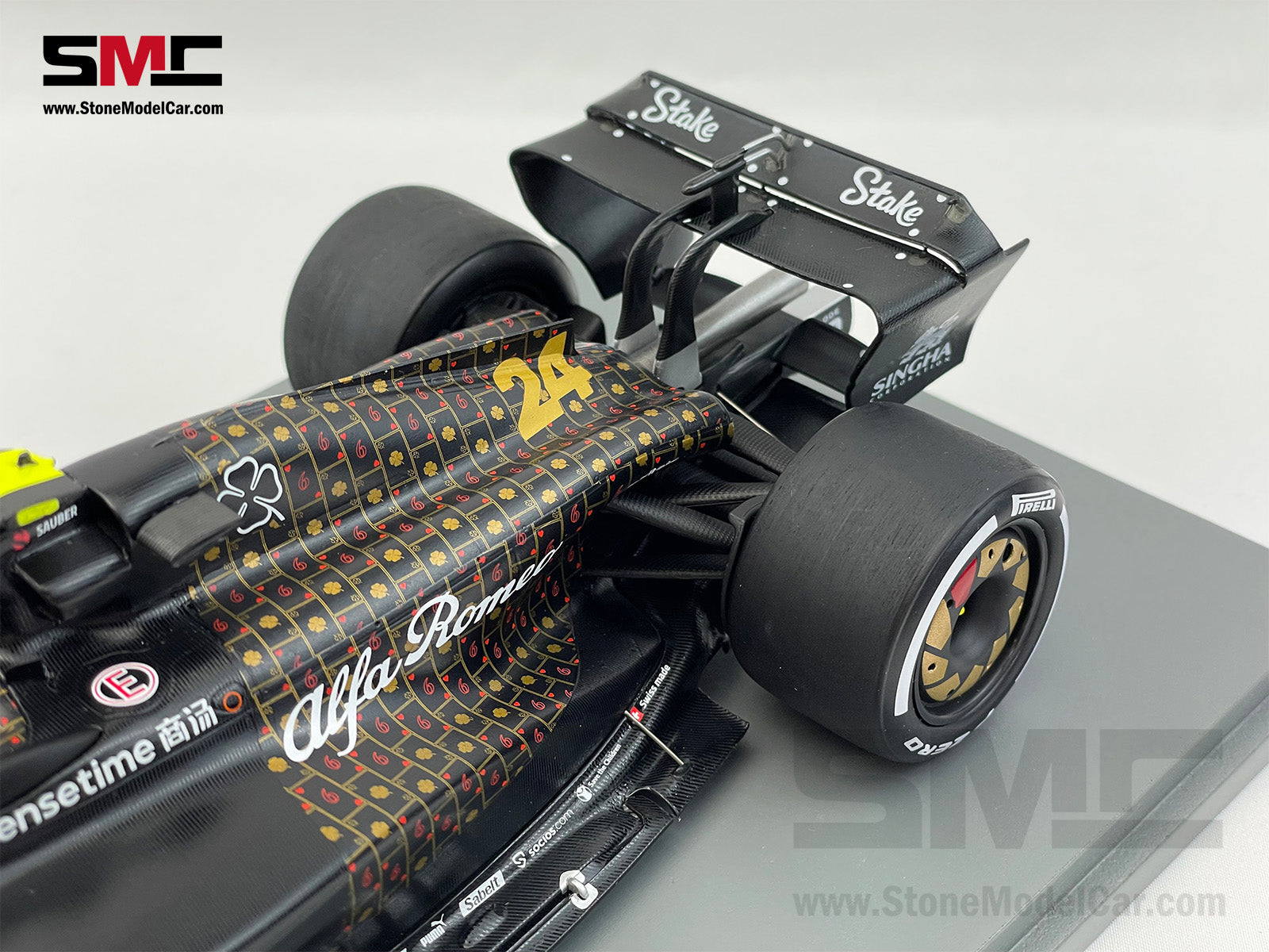 Alfa Romeo Sauber F1 C43 #24 Zhou Guanyu Las Vegas GP 2023 Spark 1
