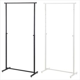 インハングタイプ ハンガーラック 幅120cm 角パイプ〔ストエキ