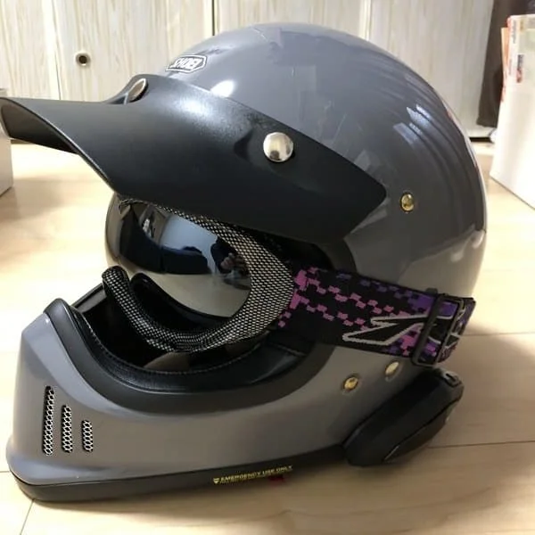 SHOEI】EX-ZEROをガチレビュー！軽く、良く、かっこいい | はじめてバイク