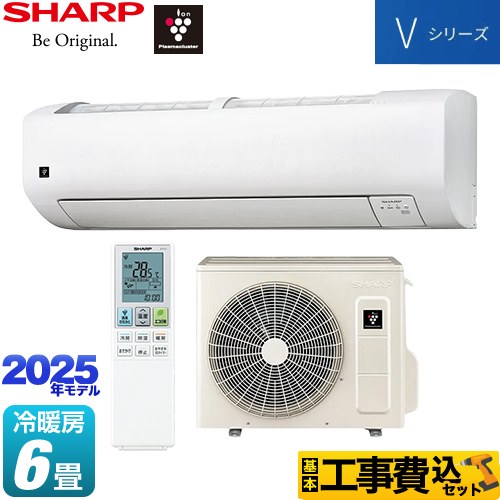 シャープ AY-T22V-W-KJ | ルームエアコン | 住の森