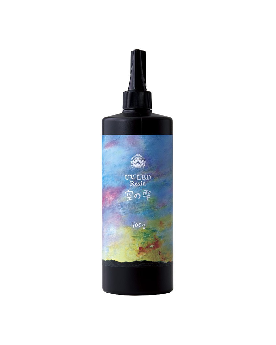 星の雫 UV/LED硬化レジン液 500g 透明／ハード 送料無料 星の雫
