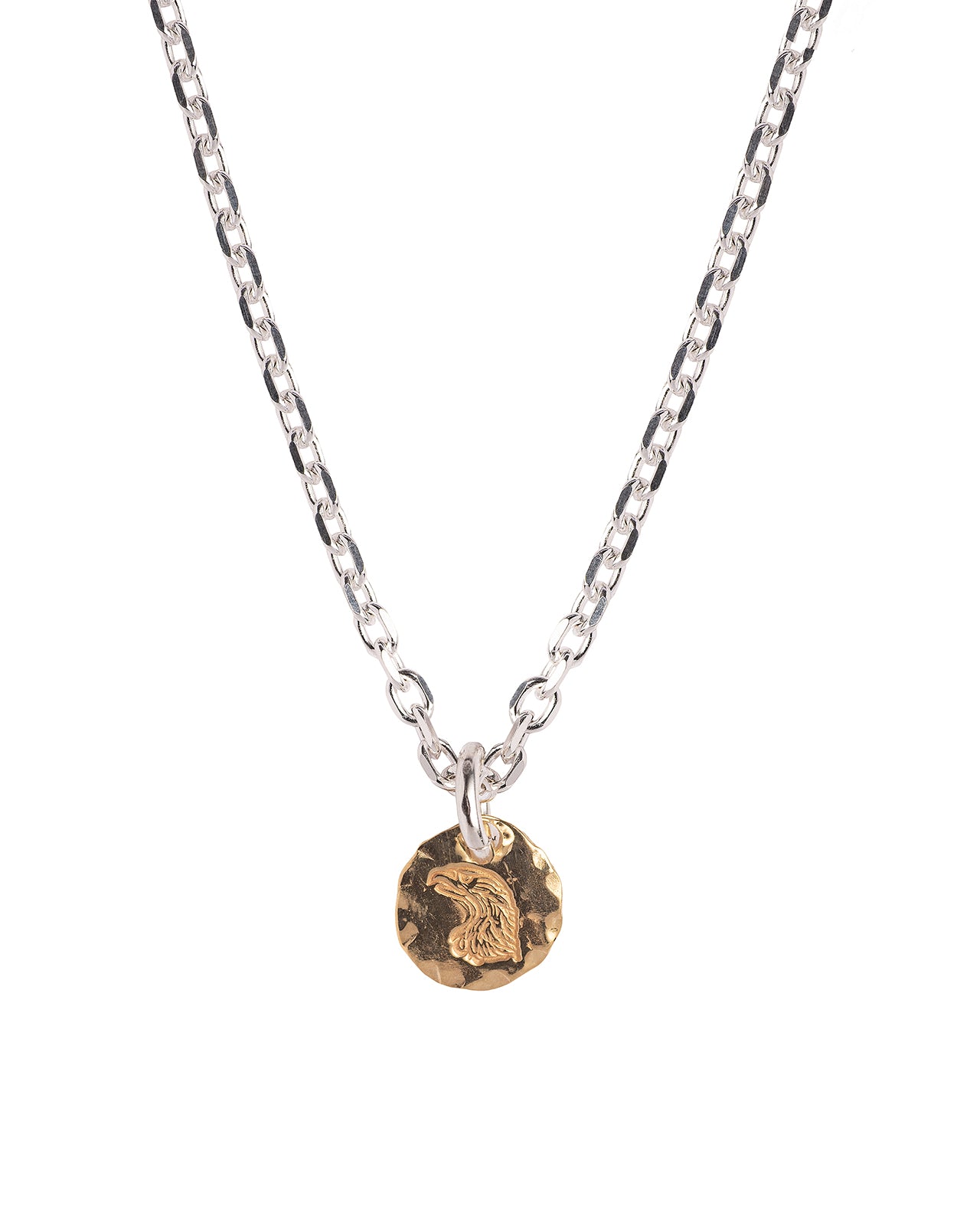 Larry Smith 18K Gold Eagle Head Pendant - Panchoandlefty.se