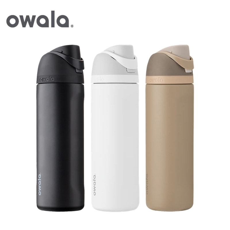owala オワラ FreeSip ウォーターボトル 24oz(ベリーベリーダーク