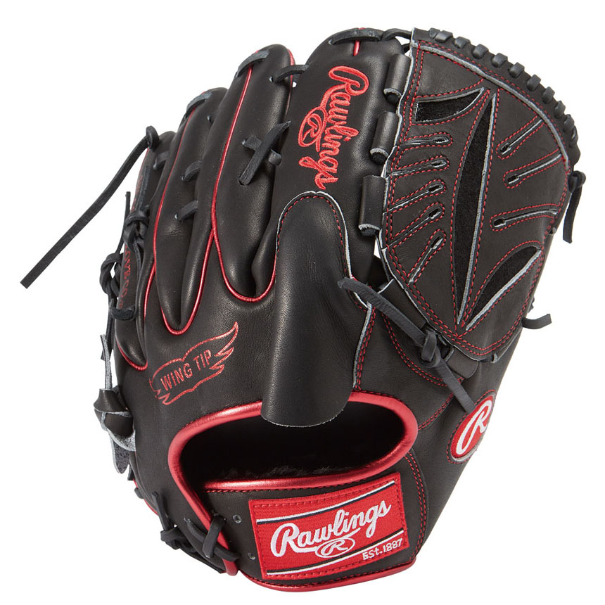 Rawlings TRAP-EZE 軟式グローブ 赤 Rawlings TRAP-EZE 軟式グローブ