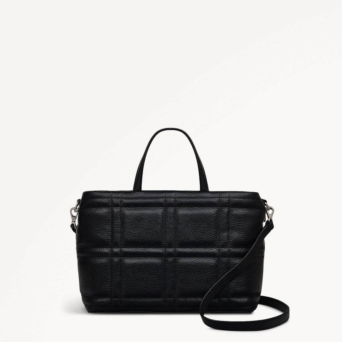 Black Small Ziptop Grab | Sunny Dene - Quilt Ss25 | Radley