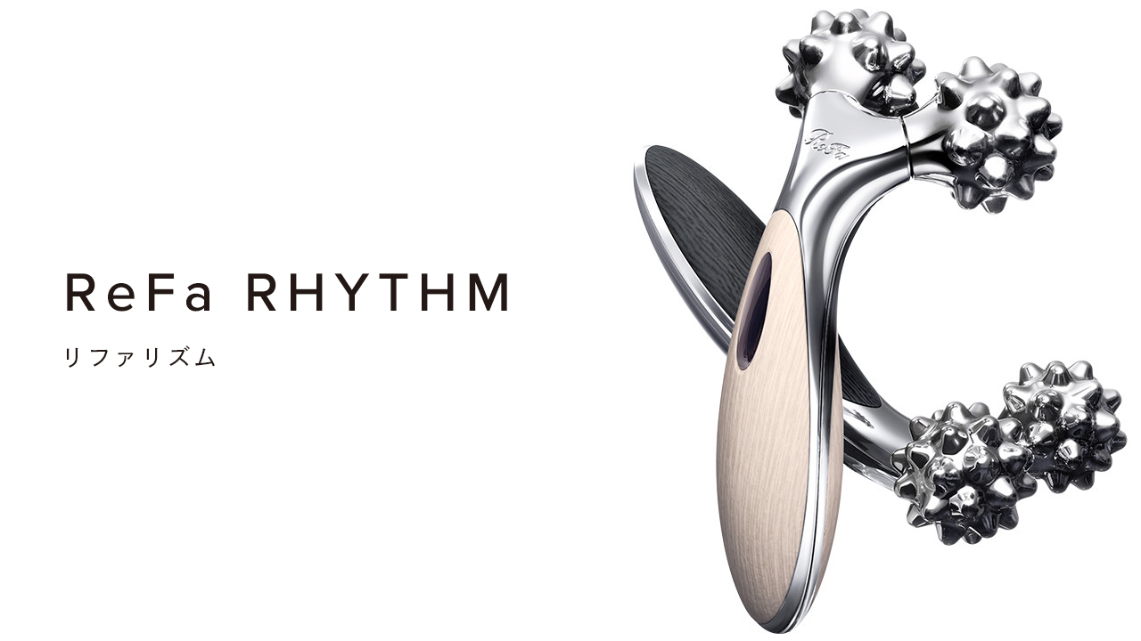 新品ReFa リズムRHYTHM美顔ローラー ダブルローラー限定カラー リファ