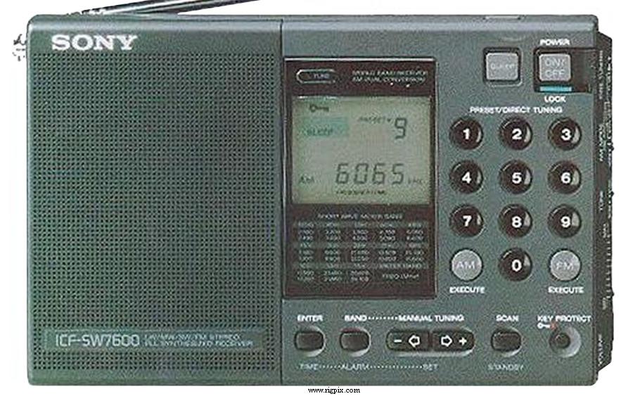 希少）SONY ICF-SW7600G ワールドバンド受信機 美品】SONY ICF-SW7600G