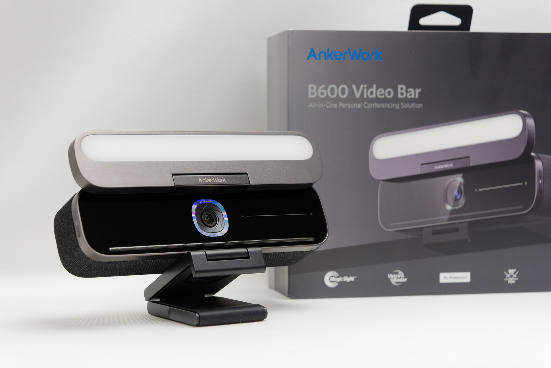 ミニレビュー】斬新なビデオバー? 「AnkerWork B600 Video Bar