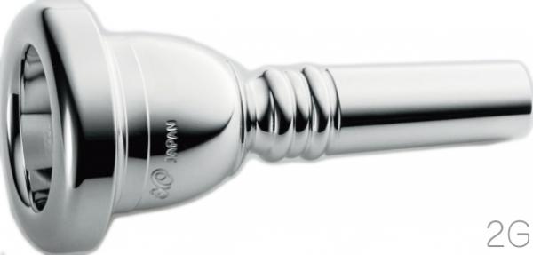 XO エックスオー 2G 太管 マウスピース 銀メッキ SP Large Shank