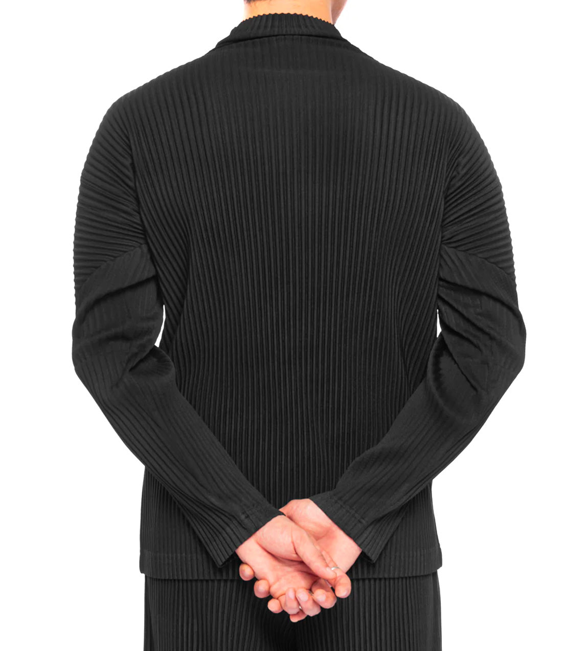 Homme Plisse Issey Miyake - Basic Pleated Turtleneck Black – WDLT117