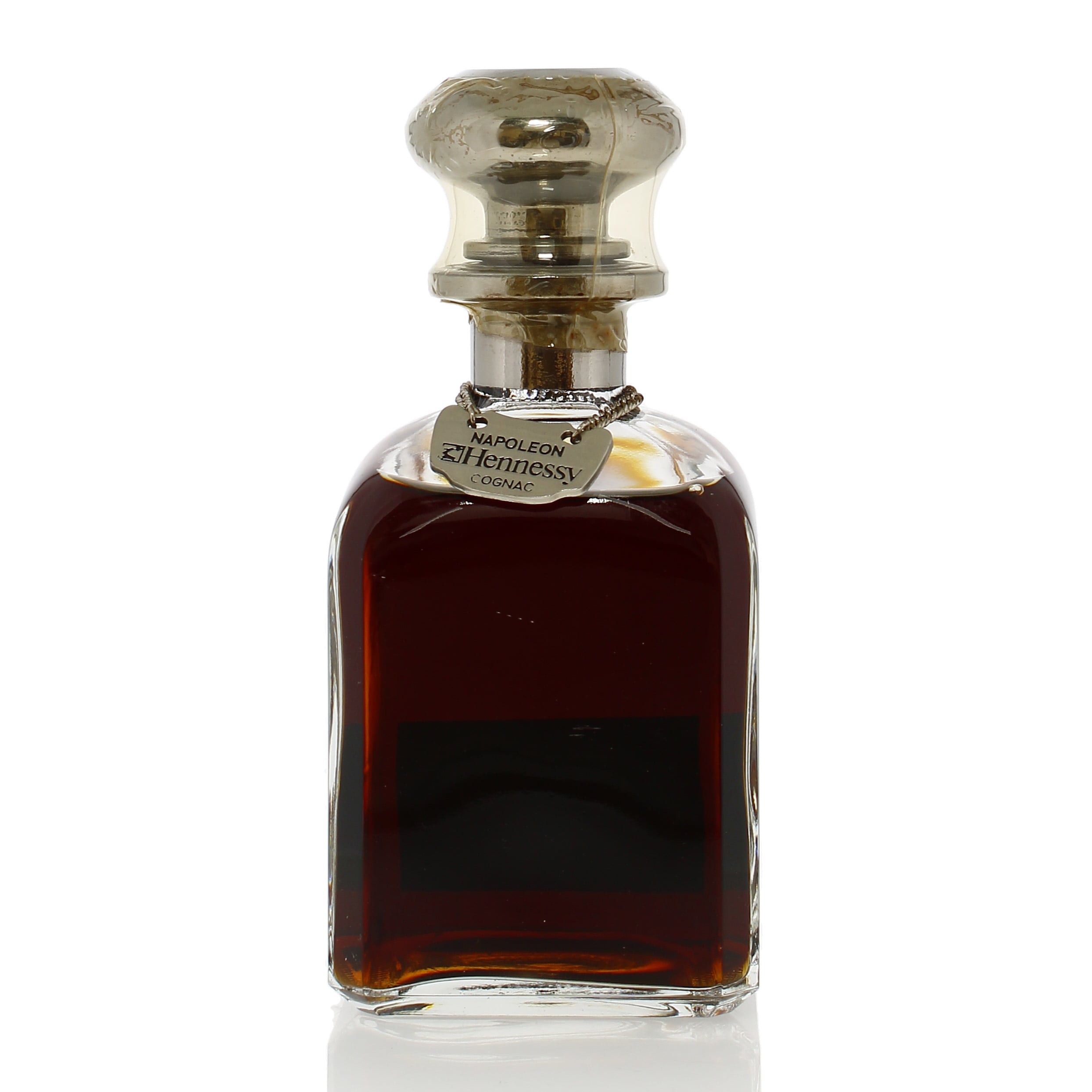 Hennessy Napoleon Silver Top Library Decanter Auction A94649 | The