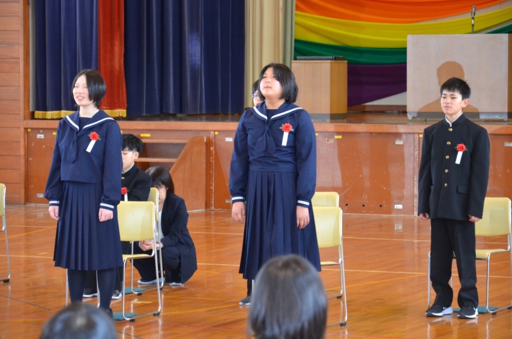 僕の夢、私の夢｜継立小学校卒業式 - 栗山町公式ホームページ