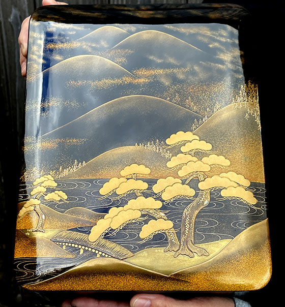 輪島塗 飾箱 山水蒔絵 1,320,000円（税込） | 輪島塗の塗師屋 輪島漆器