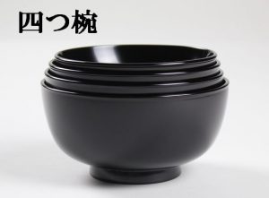輪島塗 四つ椀 | 輪島塗の塗師屋 輪島漆器大雅堂（公式サイト）