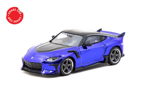 Tarmac Works 1/64 Nissan VeilSide FFZ400 Fairlady Z Blue - GLOBAL64