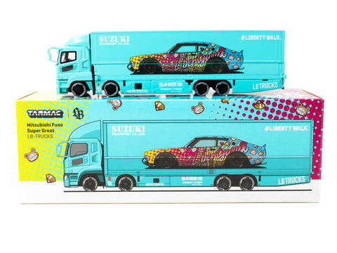 Tarmac Works 1/64 Liberty Walk Mitsubishi Fuso Super Great LB-TRUCKS L