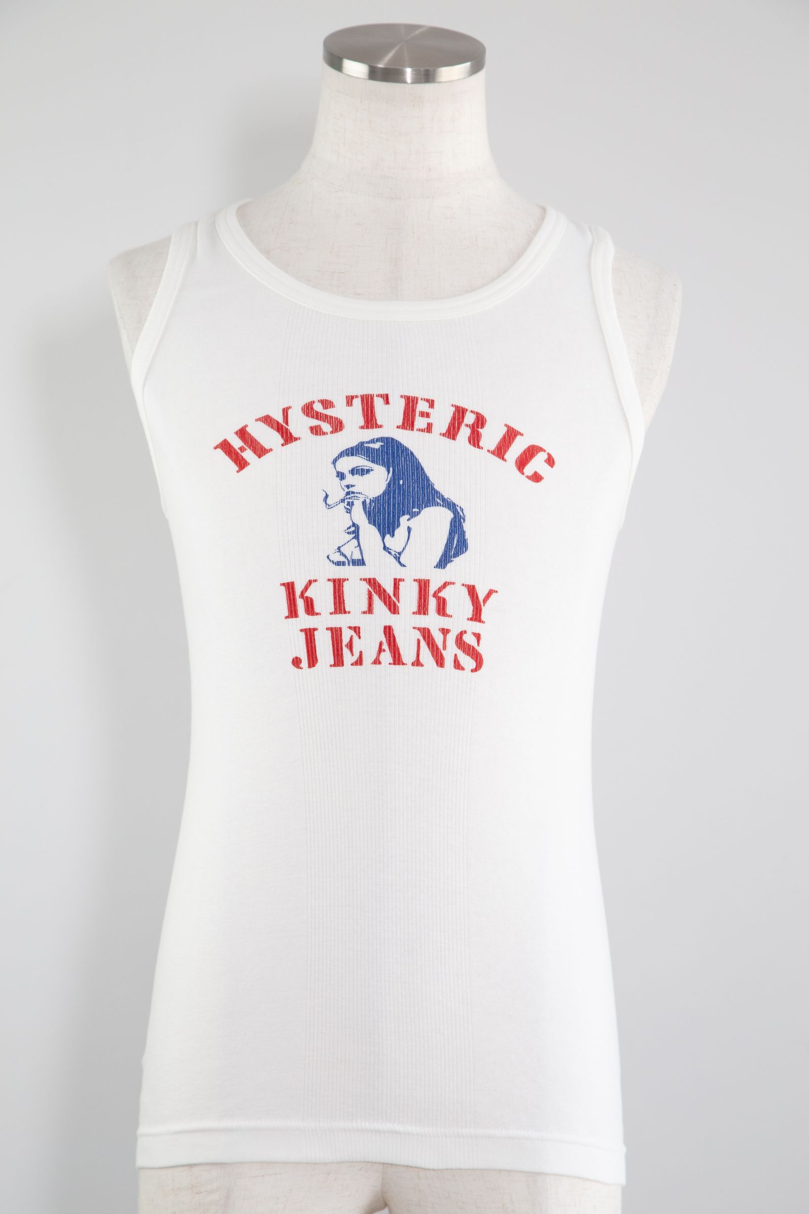 HYSTERIC GLAMOUR - HYS KINKY JEANS タンクトップ / ホワイト | Tempt