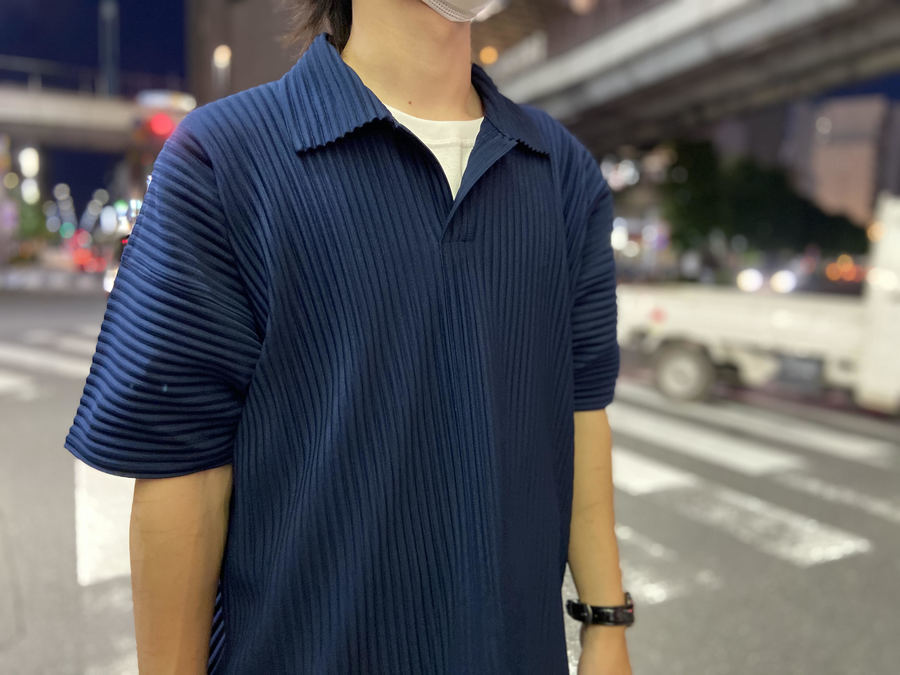 me ISSEY MIYAKE イッセイミヤケ オリガミ 半袖シャツ プリーツ me