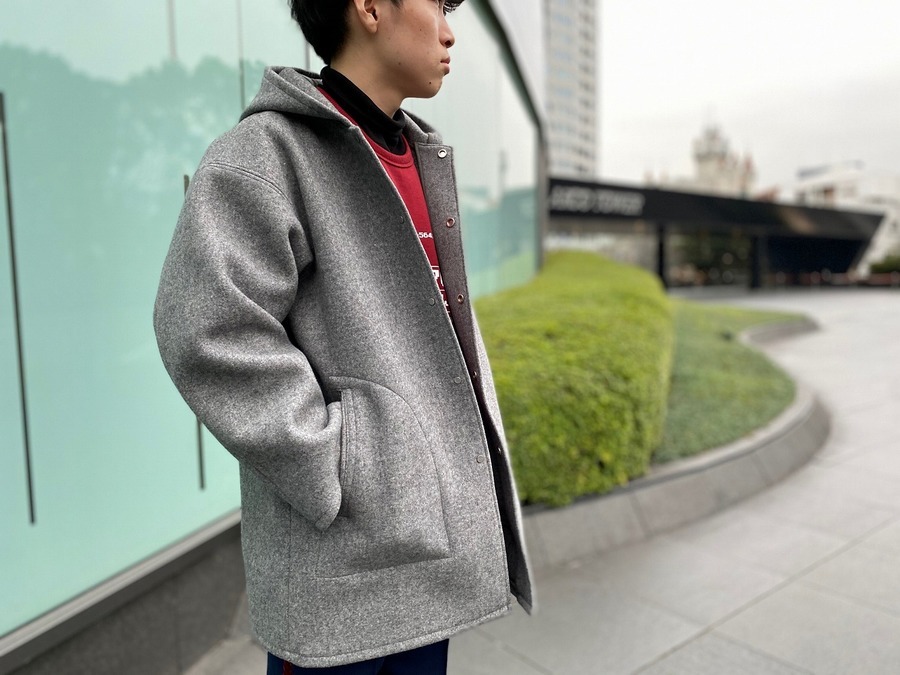 AURALEE/オーラリー】 HEAVY MELTON HOODED COAT…[2019.12.23発行