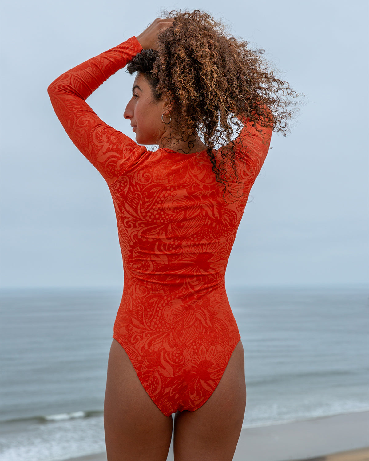 Valentina Surf Suit - Mandarina - Seea