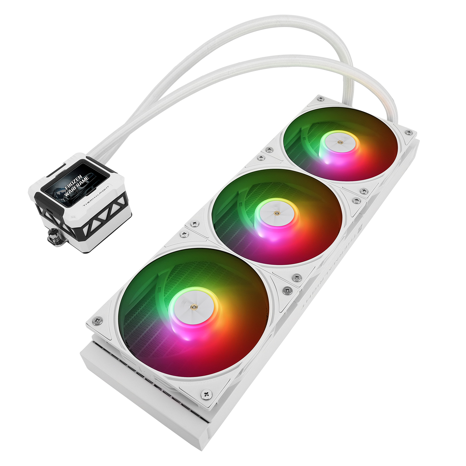 Frozen Warframe 360 WHITE ARGB – Thermalright