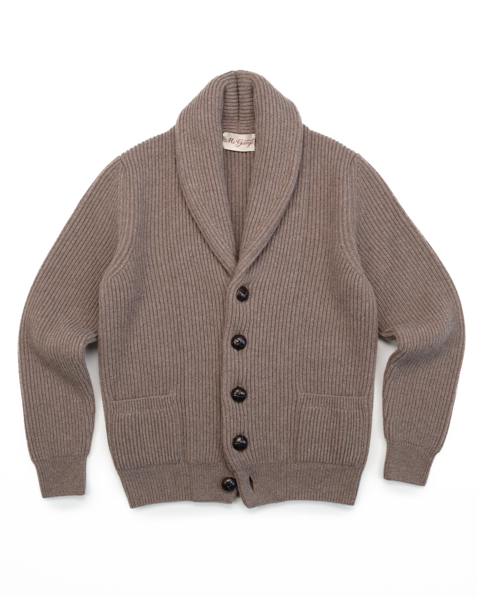 Shawl Cardigan in Taupe – The Revive Club