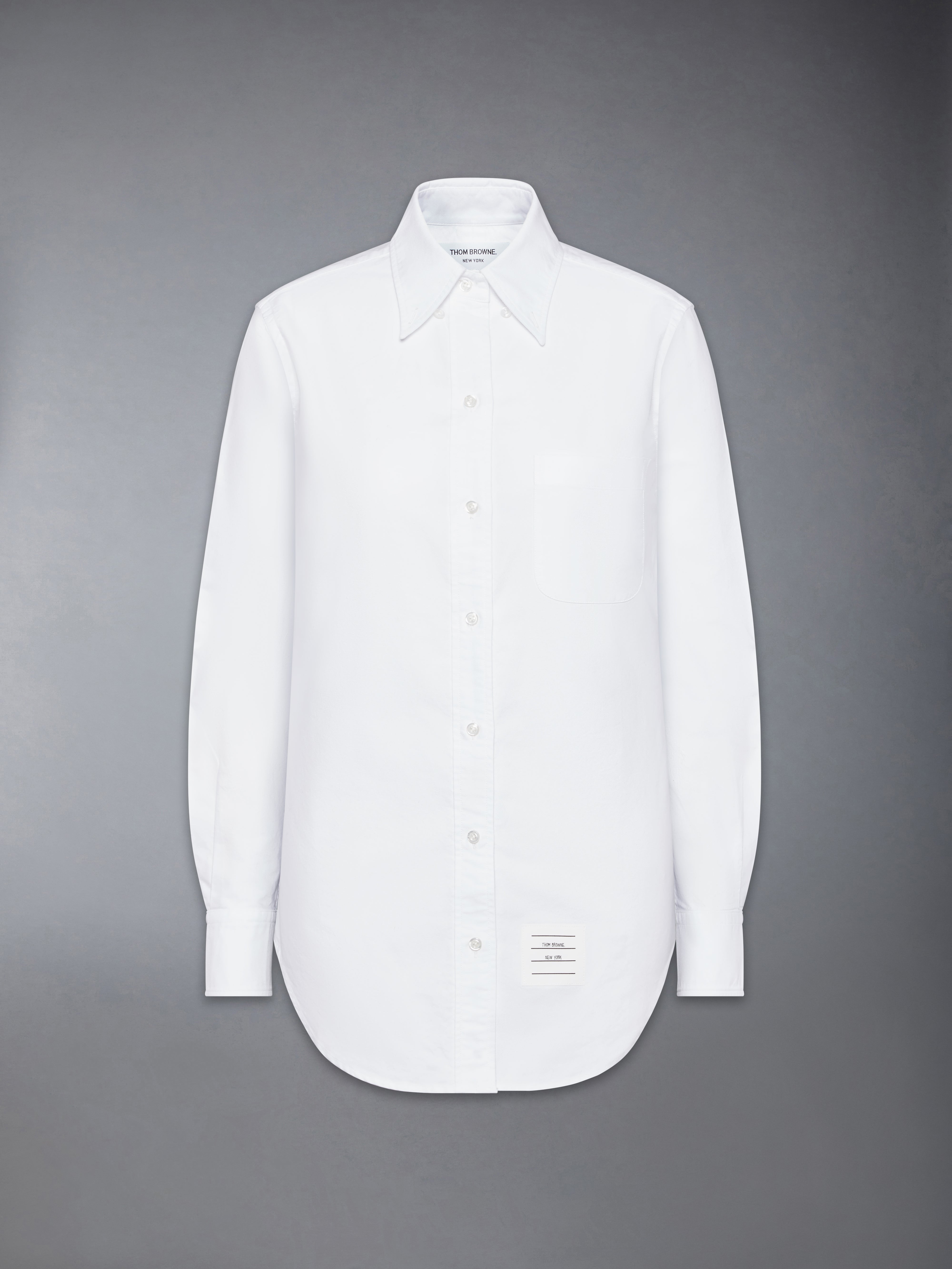 オックスフォード グログラン プラケット クラシック シャツ | Thom Browne
