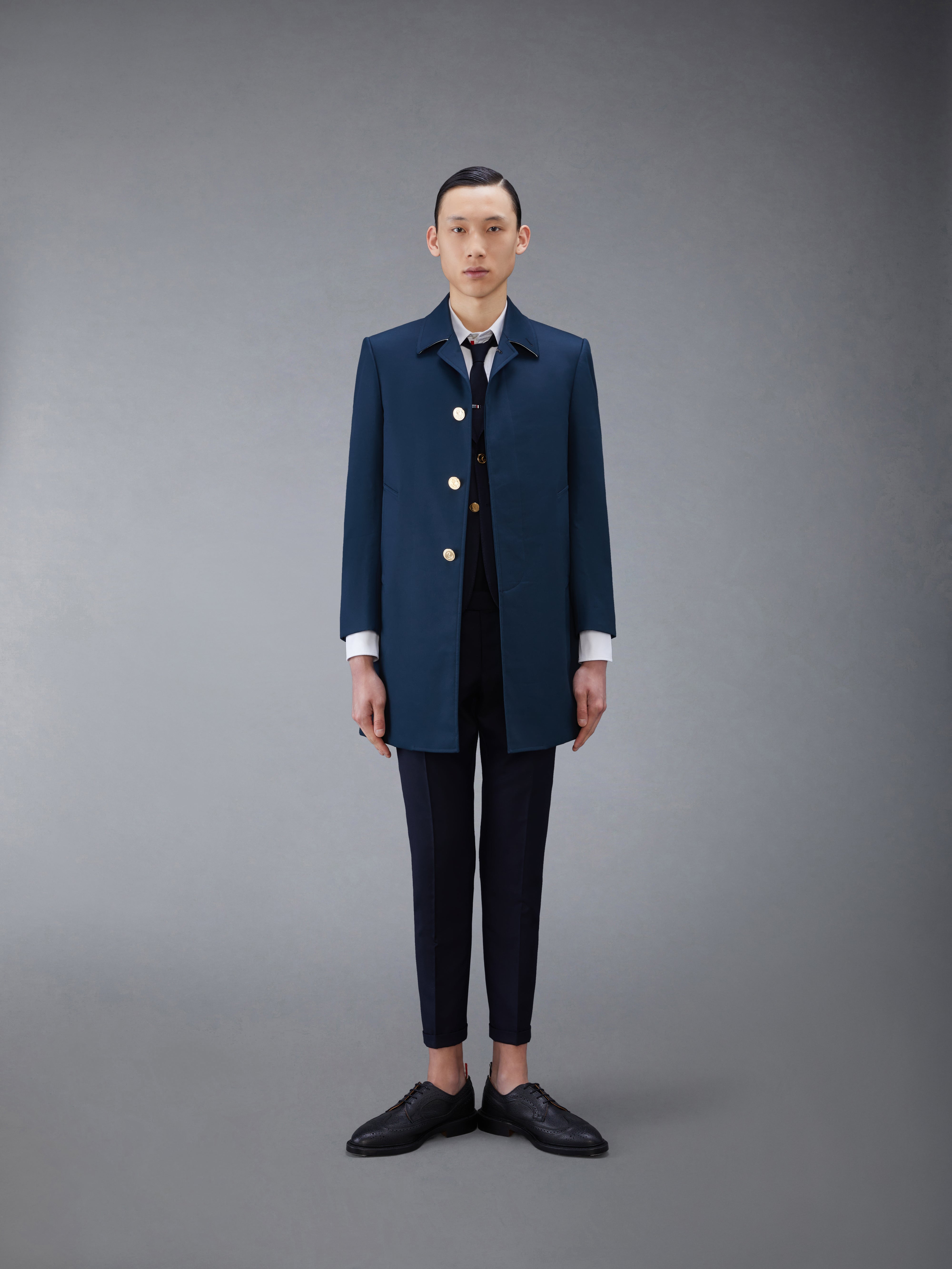 マッキントッシュ バルカラー オーバーコート | Thom Browne