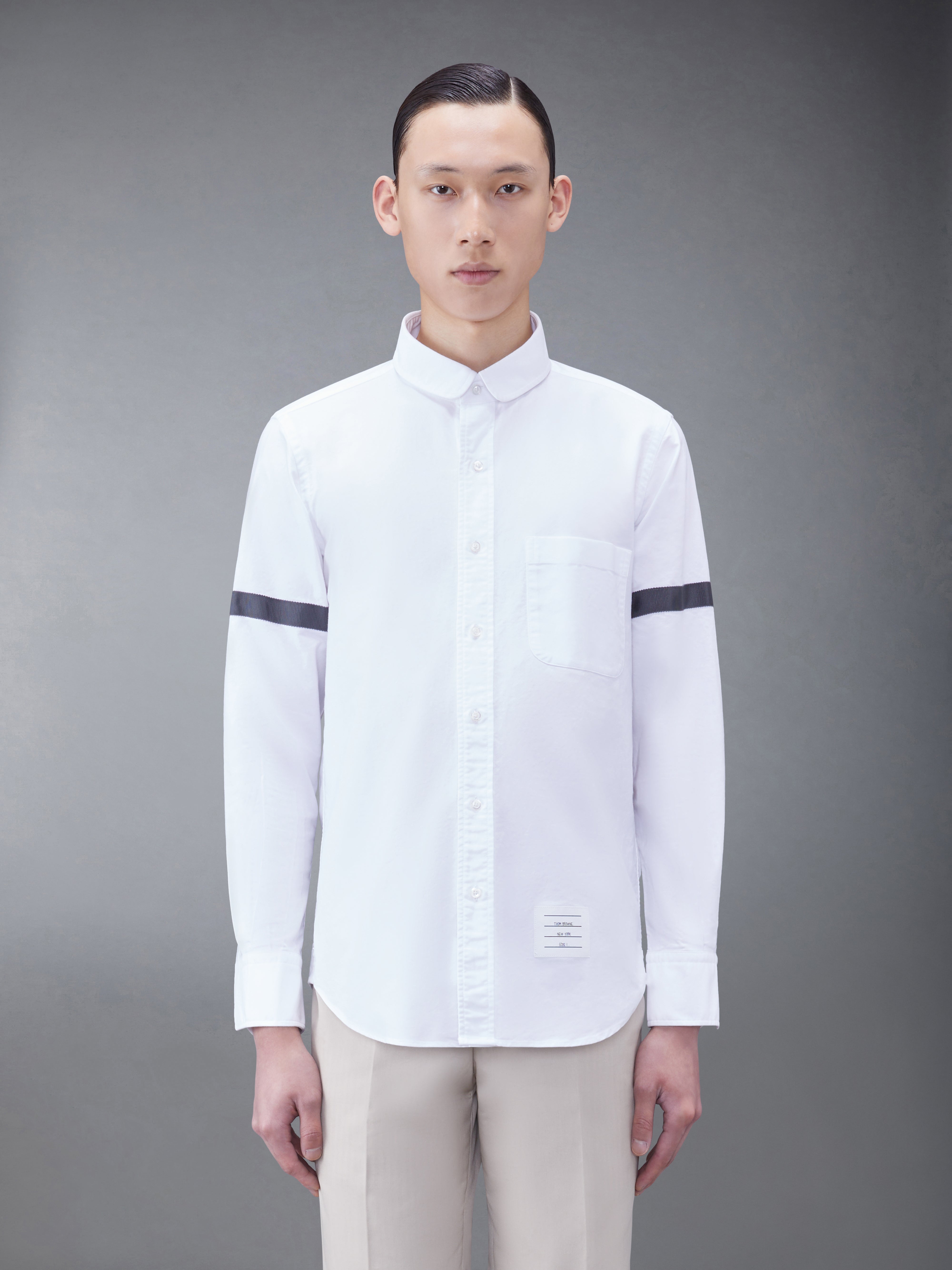 オックスフォードアームバンドシャツ | Thom Browne