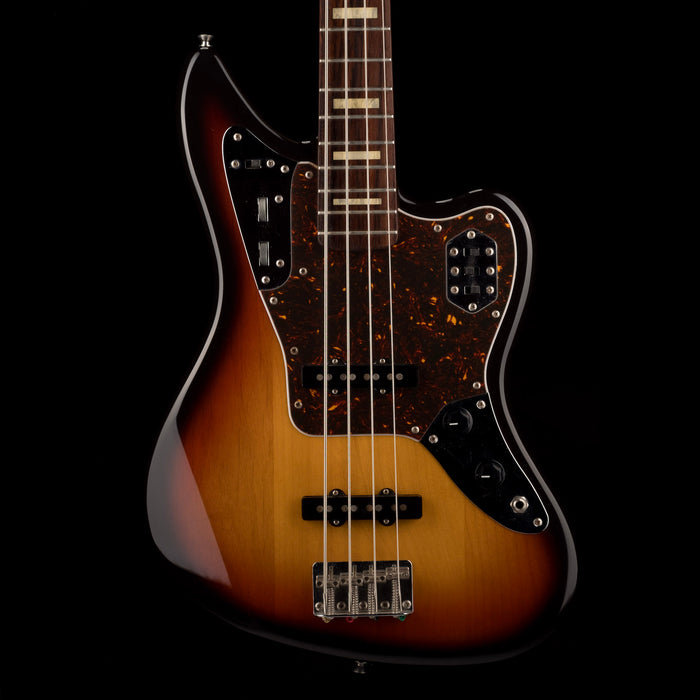 Pre Owned 2008 Fender Jaguar Bass Crafted in Japan 3-Tone Sunburst