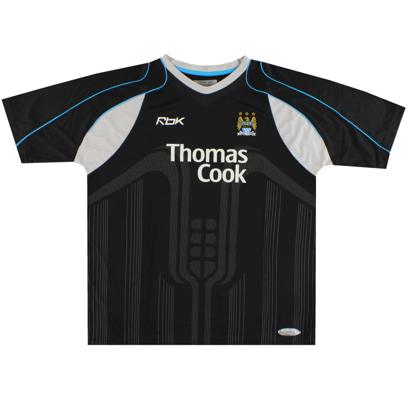 2006-07 Manchester City Reebok Away Shirt L | Vintage Football Shirts