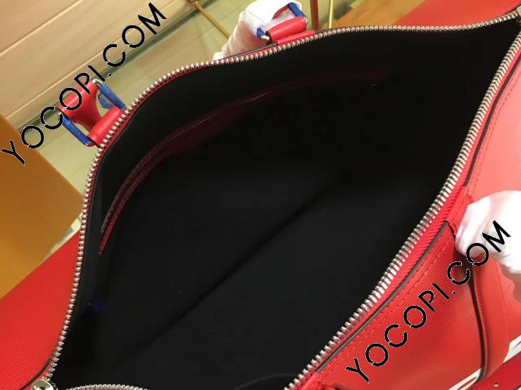 M53419】 ルイヴィトン エピ バッグ LOUIS VUITTON x SUPREME キーポル