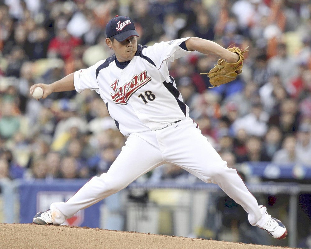 先頭被弾の松坂大輔が粘投98球、3勝目をつかみMVP…09年準決勝・米国戦