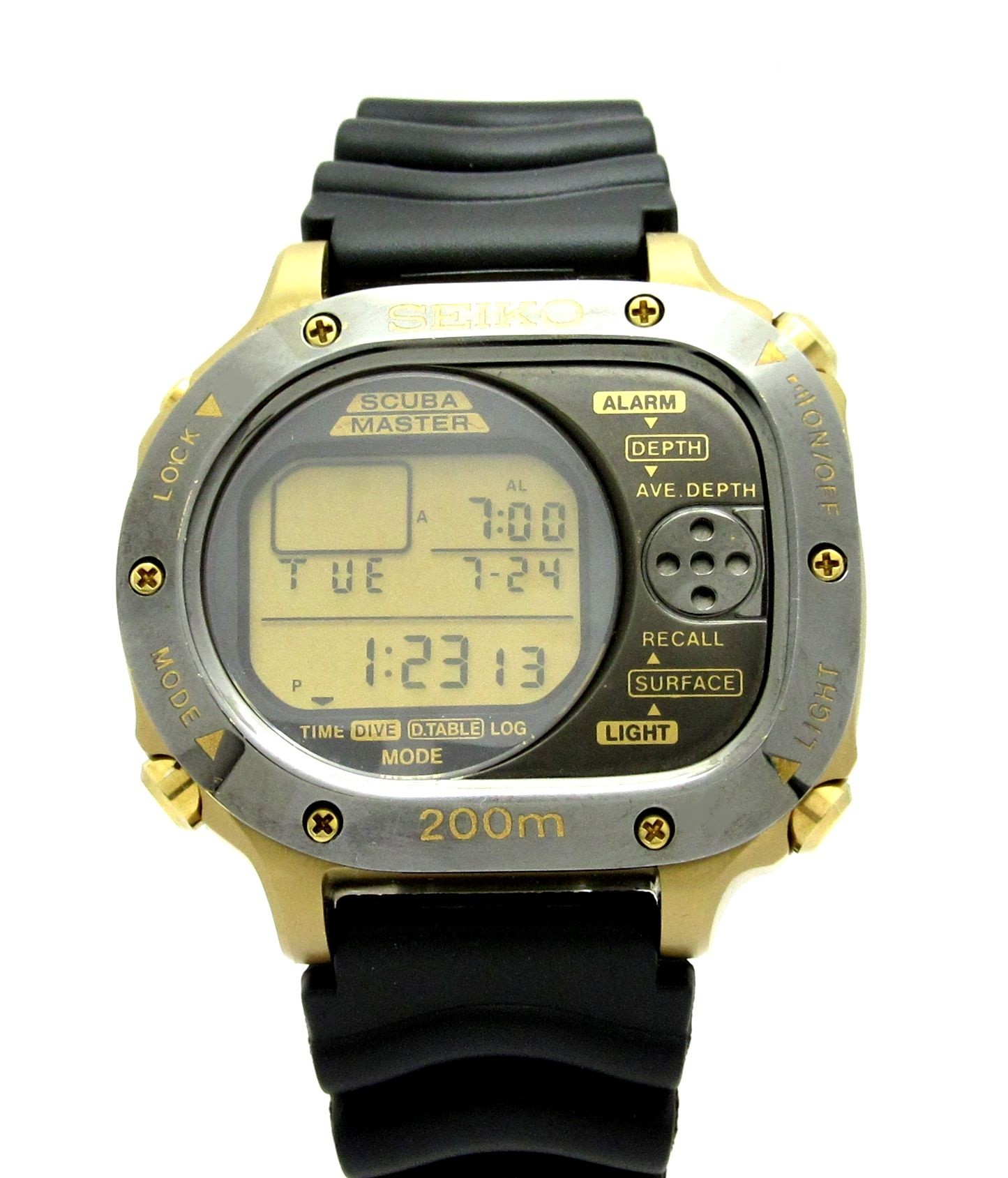 セイコー ”スキューバマスター M725-5A00 SBBK002″ ダイビング
