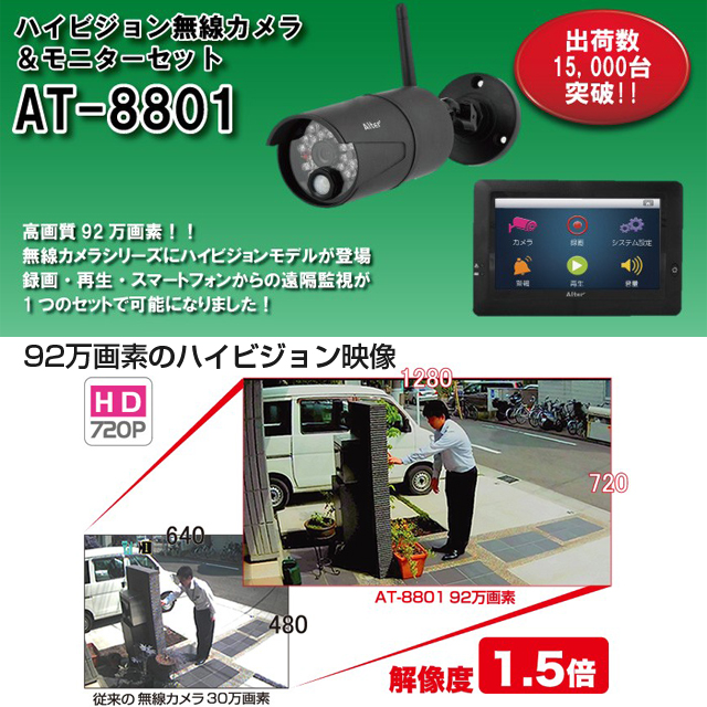 よろずやマルシェ本店 | キャロット 防犯カメラ ハイビジョン無線