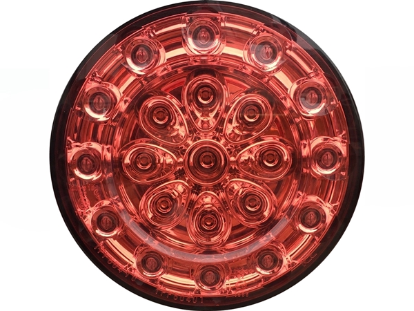 ICL LEDコンビテールランプ 丸型クリア 3連 吊り下げタイプ - トラック