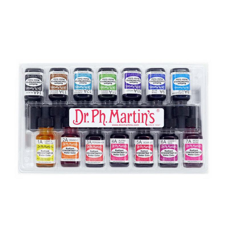 Dr.Ph.Martin's ドクターマーチン ラディアント 14色セット A 1/2