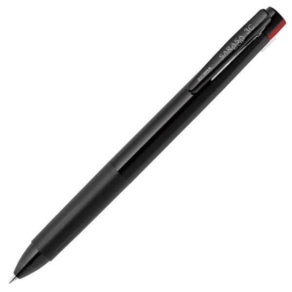 サラサクリップ3C 0．4 黒(0.4mm 3色（黒・赤・青インク）): 本体