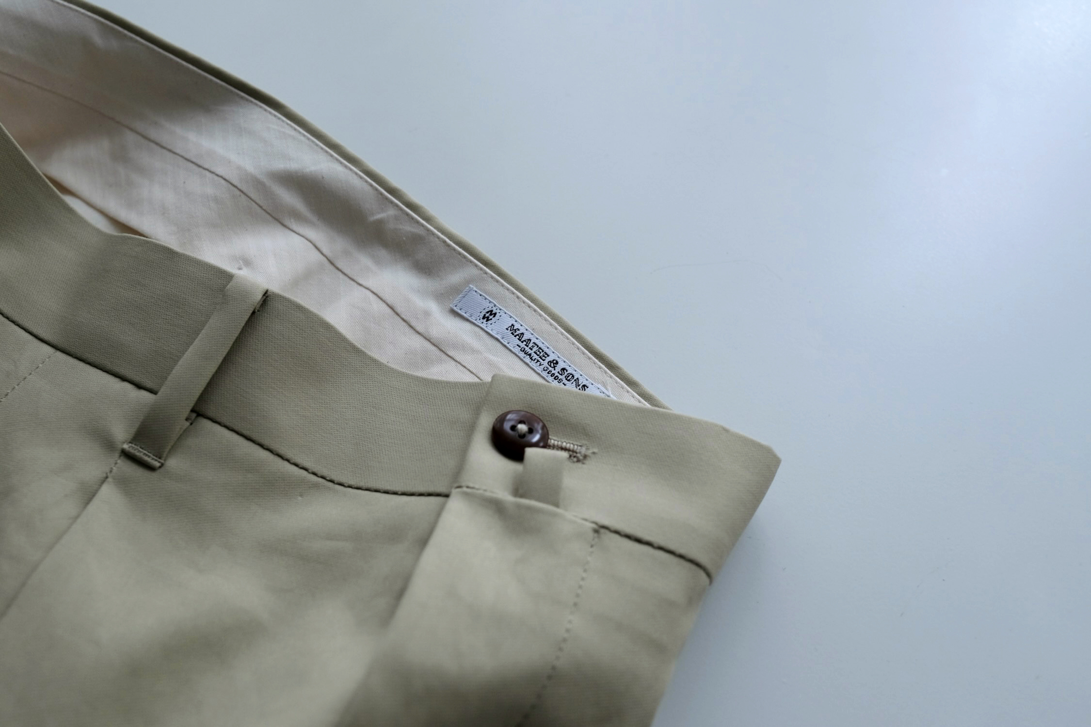 俺のCHINO-PAN COTTON - WUNDER