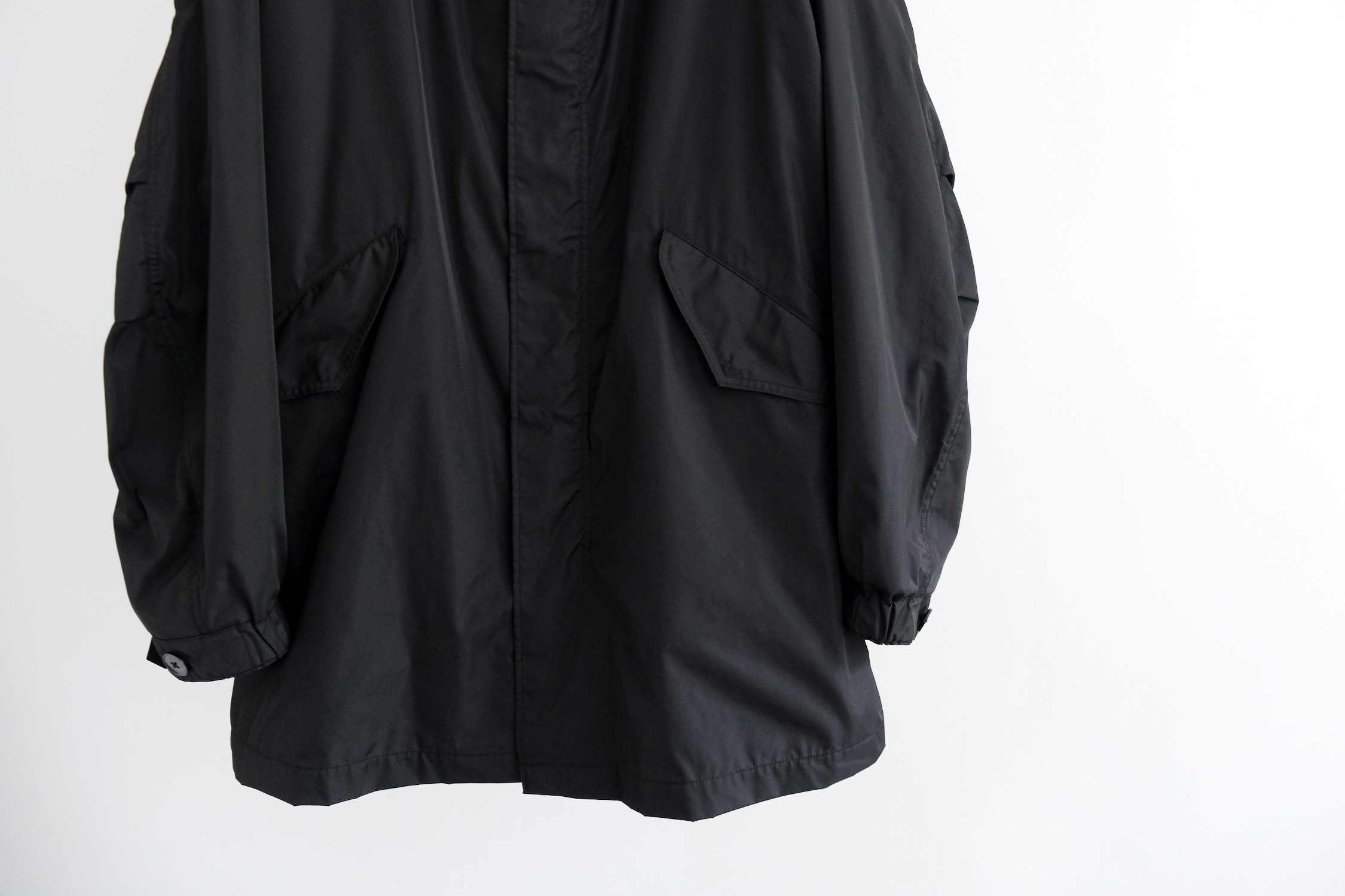 DOPE DYE NYLON SHORT MODS COAT - WUNDER