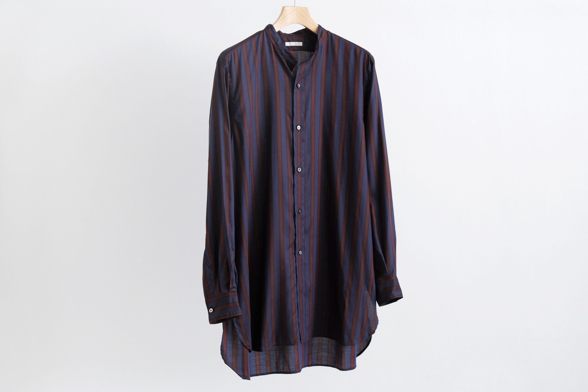 Rob” BAND COLLAR SHIRTS - WUNDER