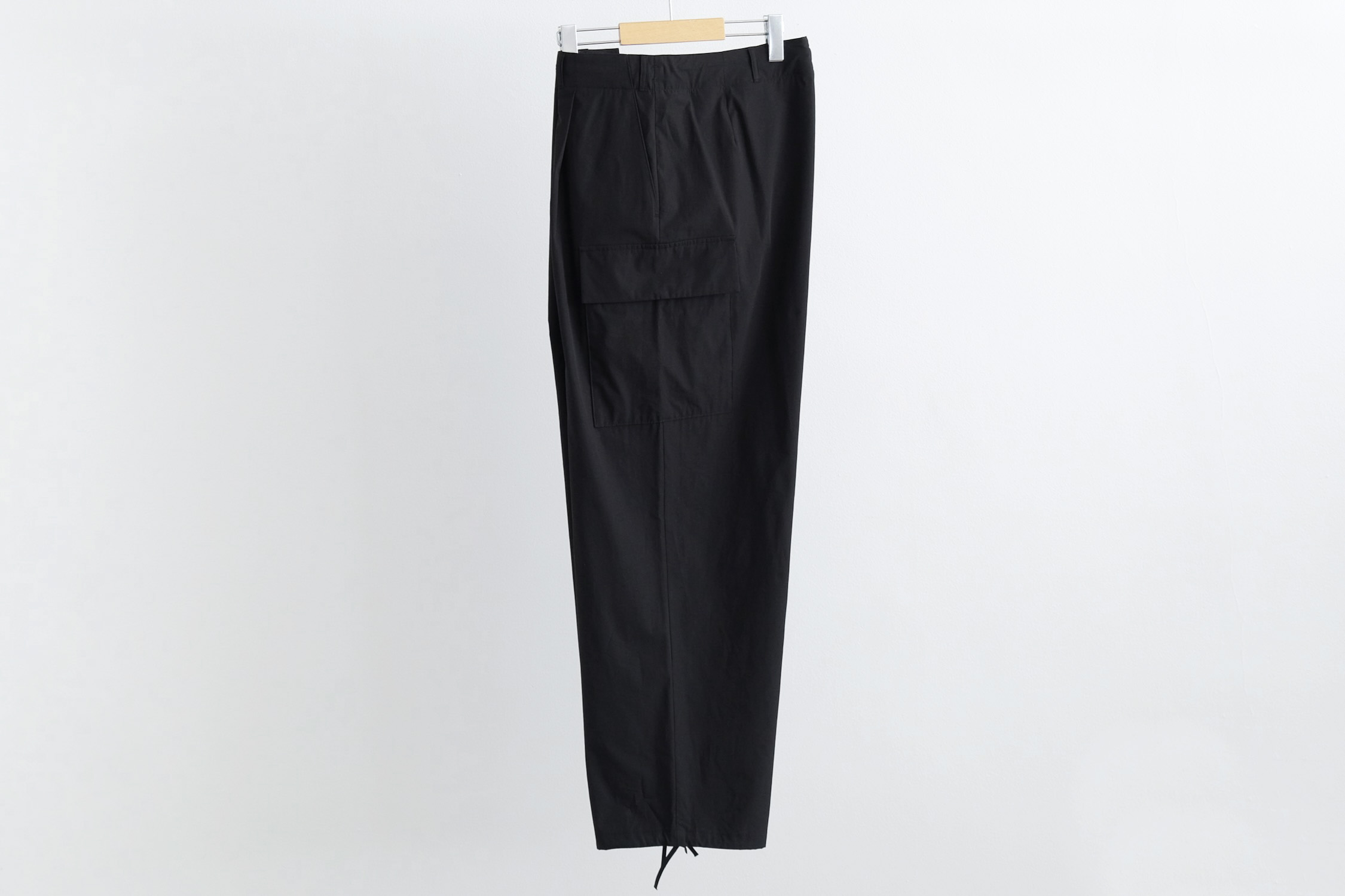 KYOTO TSURIZOME COTTON WIDE EASY CARGO PANTS - WUNDER